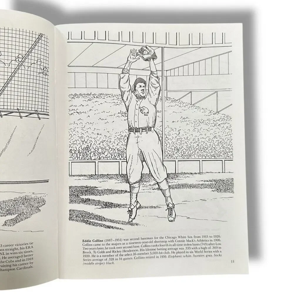 Story of Baseball Coloring Book by E Lisle Reedstrom